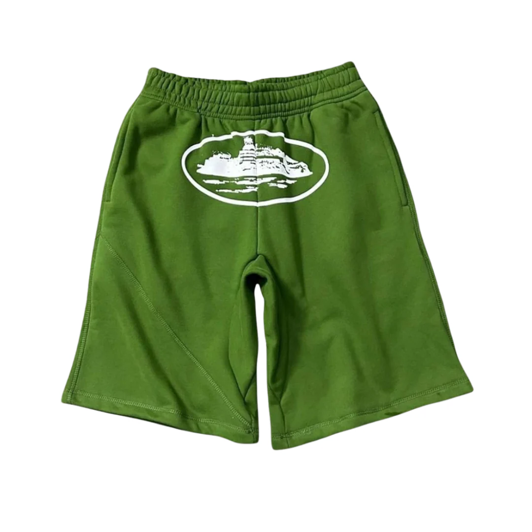 Corteiz Shorts Dark Green