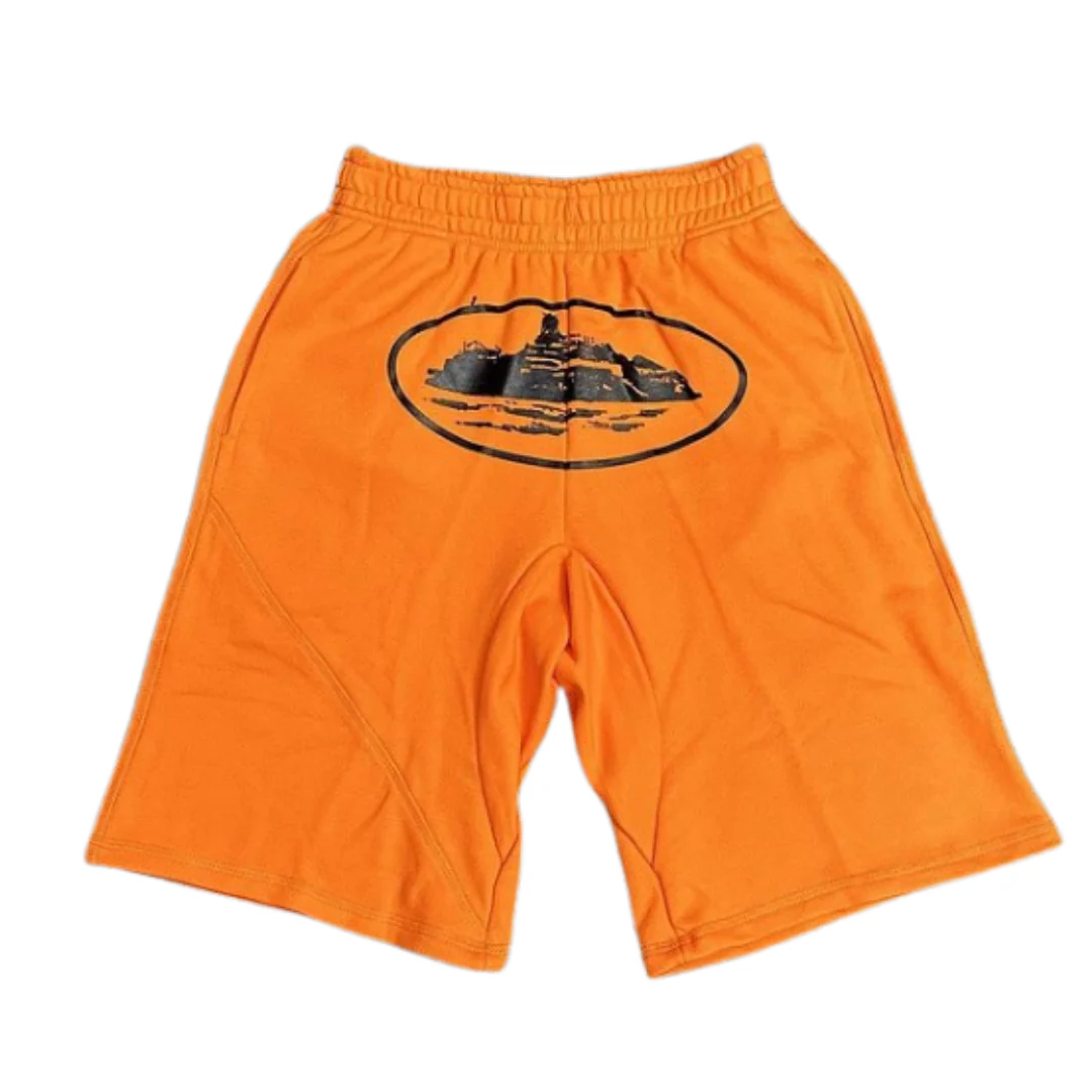 Corteiz Shorts Orange