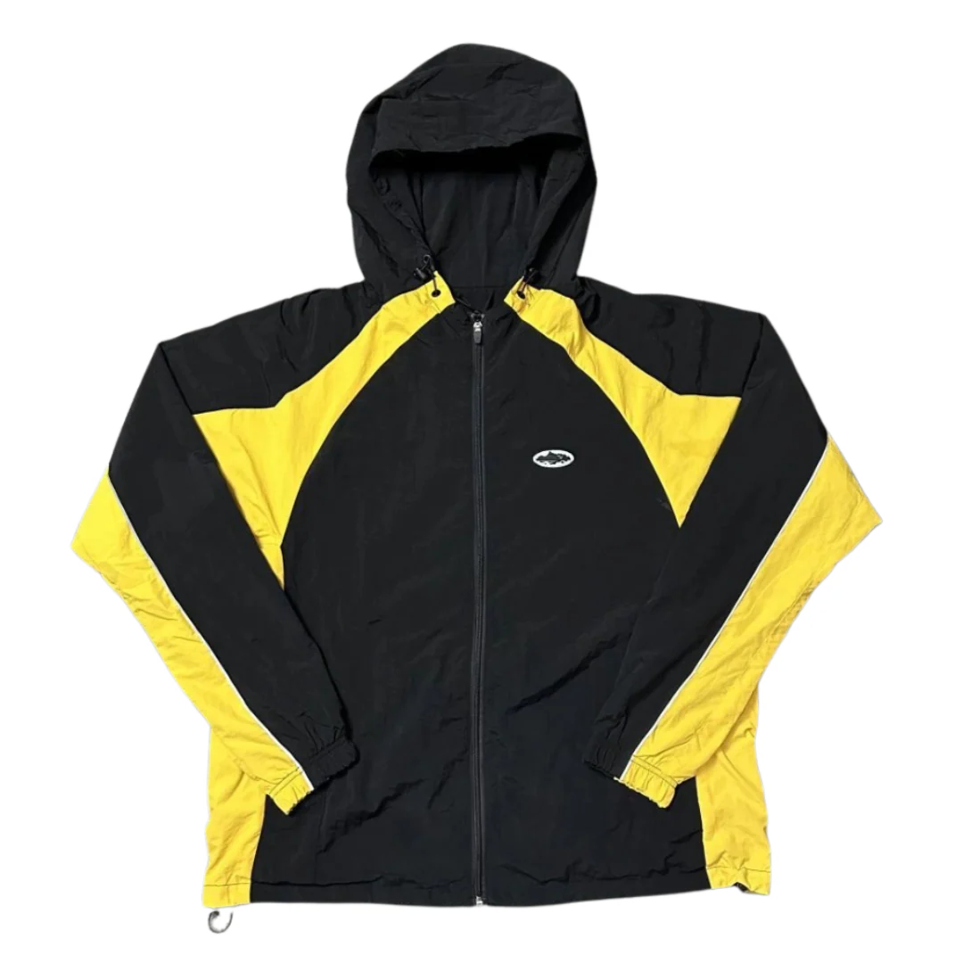Corteiz Shuku Jacket Black & Yellow