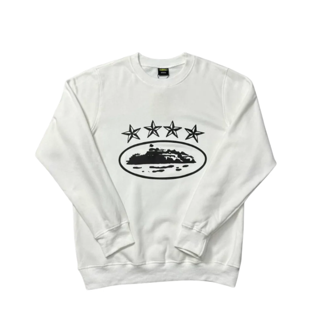 Corteiz Sweater White