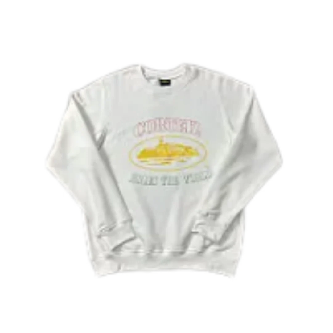 Corteiz Sweater White