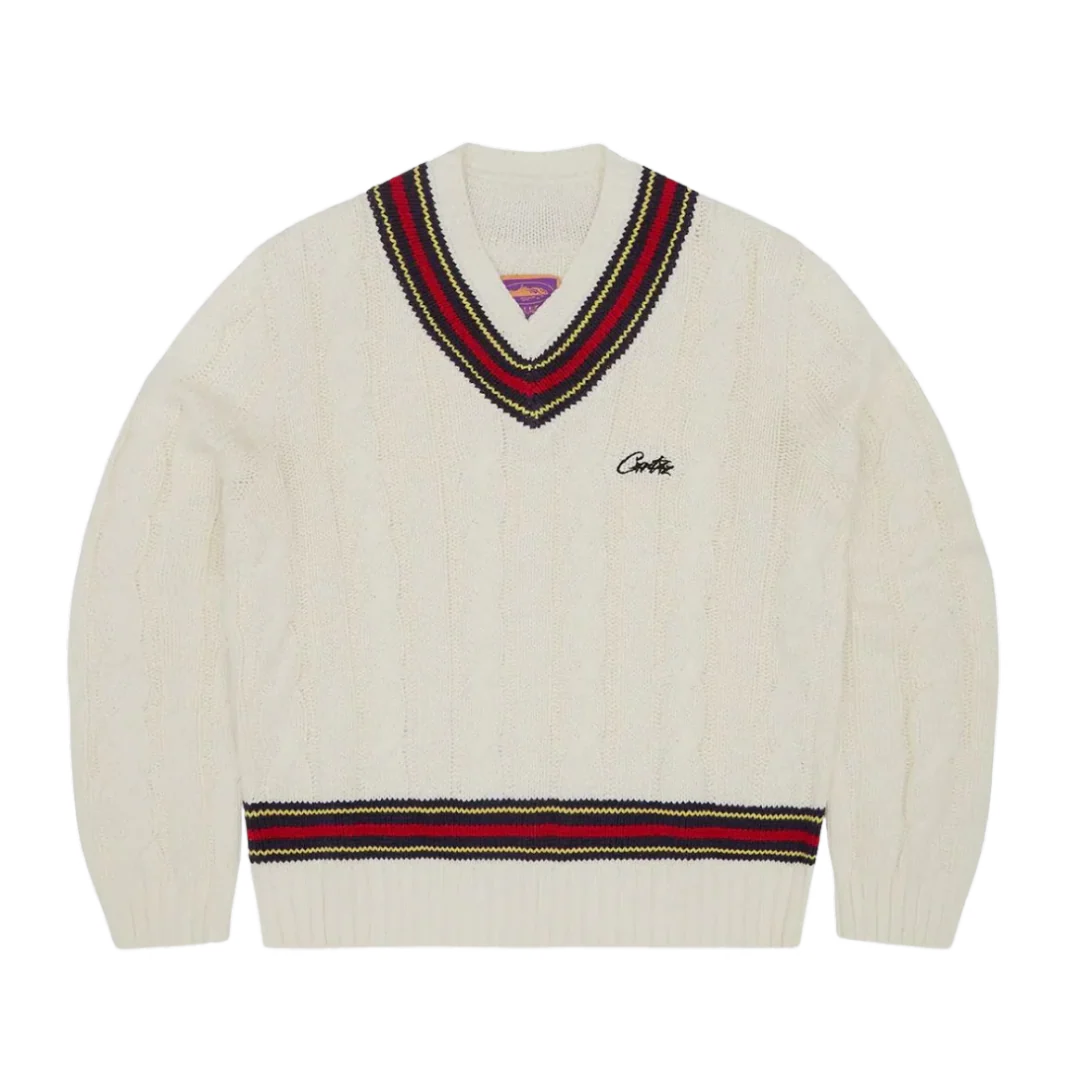 Corteiz Sweater White