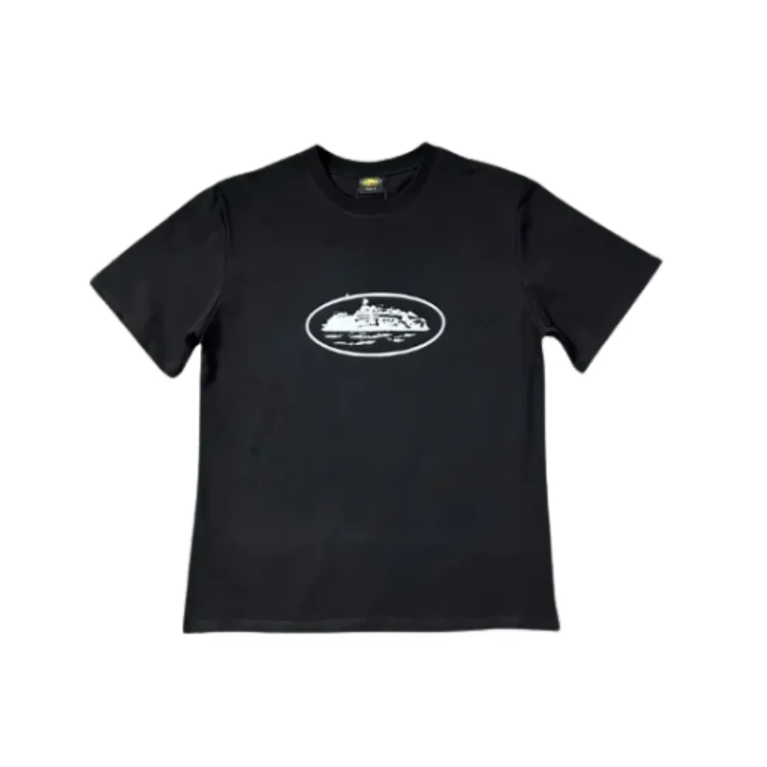 Corteiz T-Shirt Black White