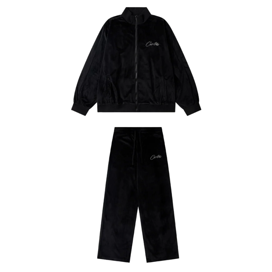 Corteiz VVS Verlousleather Tracksuit Black