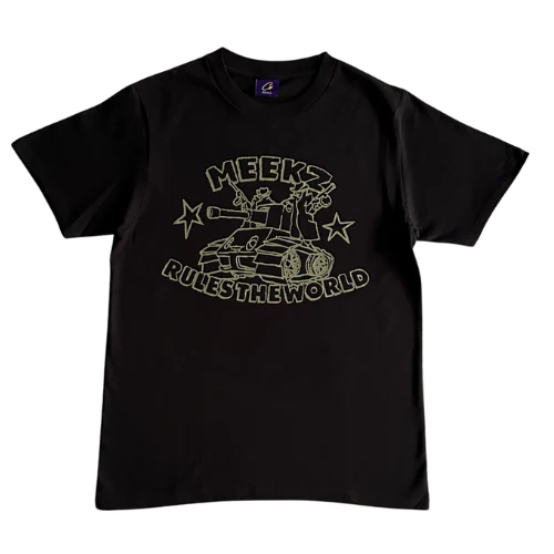 Corteiz World of Tanks T Shirt Black