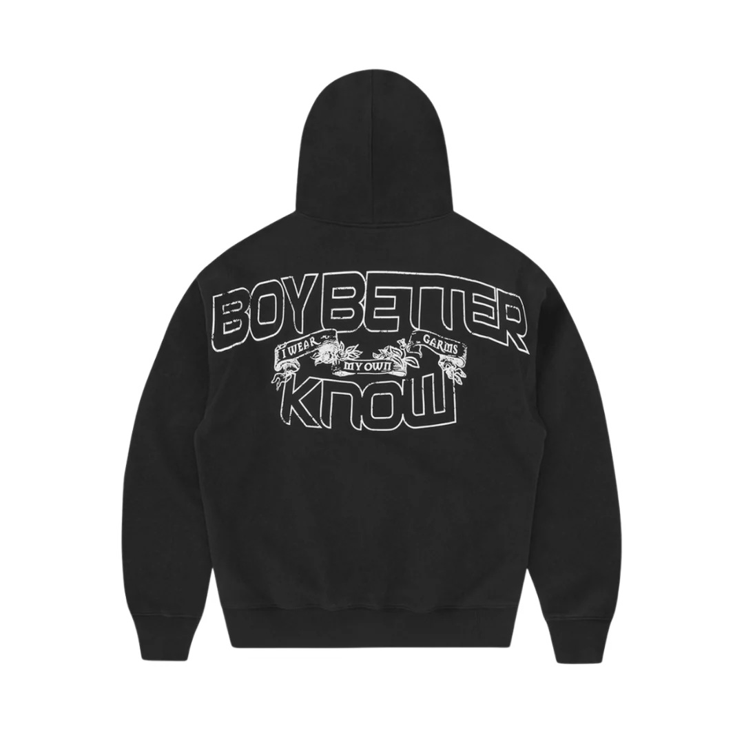 Corteiz Zip Hoodie Black