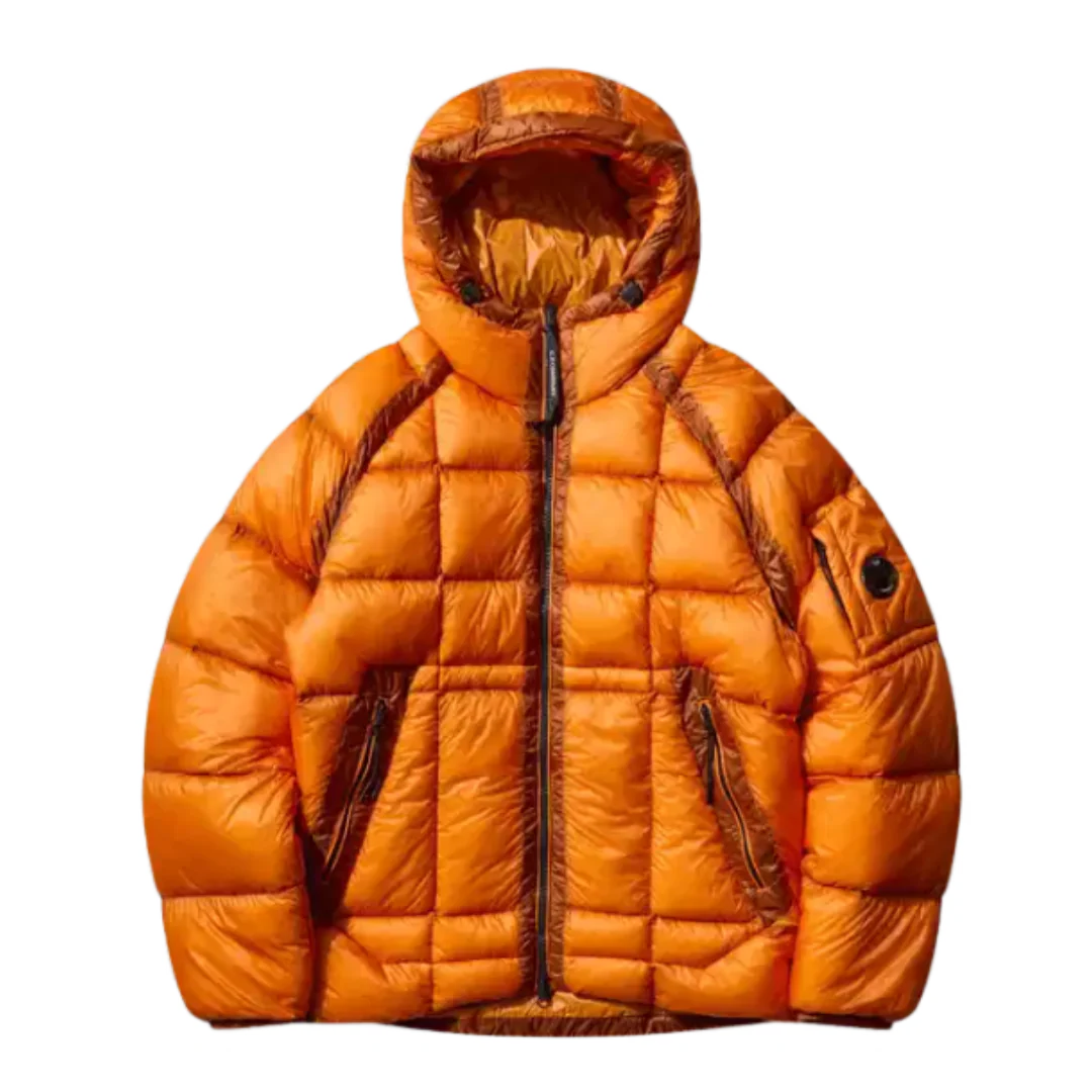CP Company DD Shell Puffer Jacket Orange