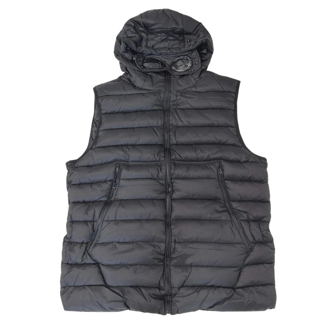 CP Company Glassed Hood Vest Black