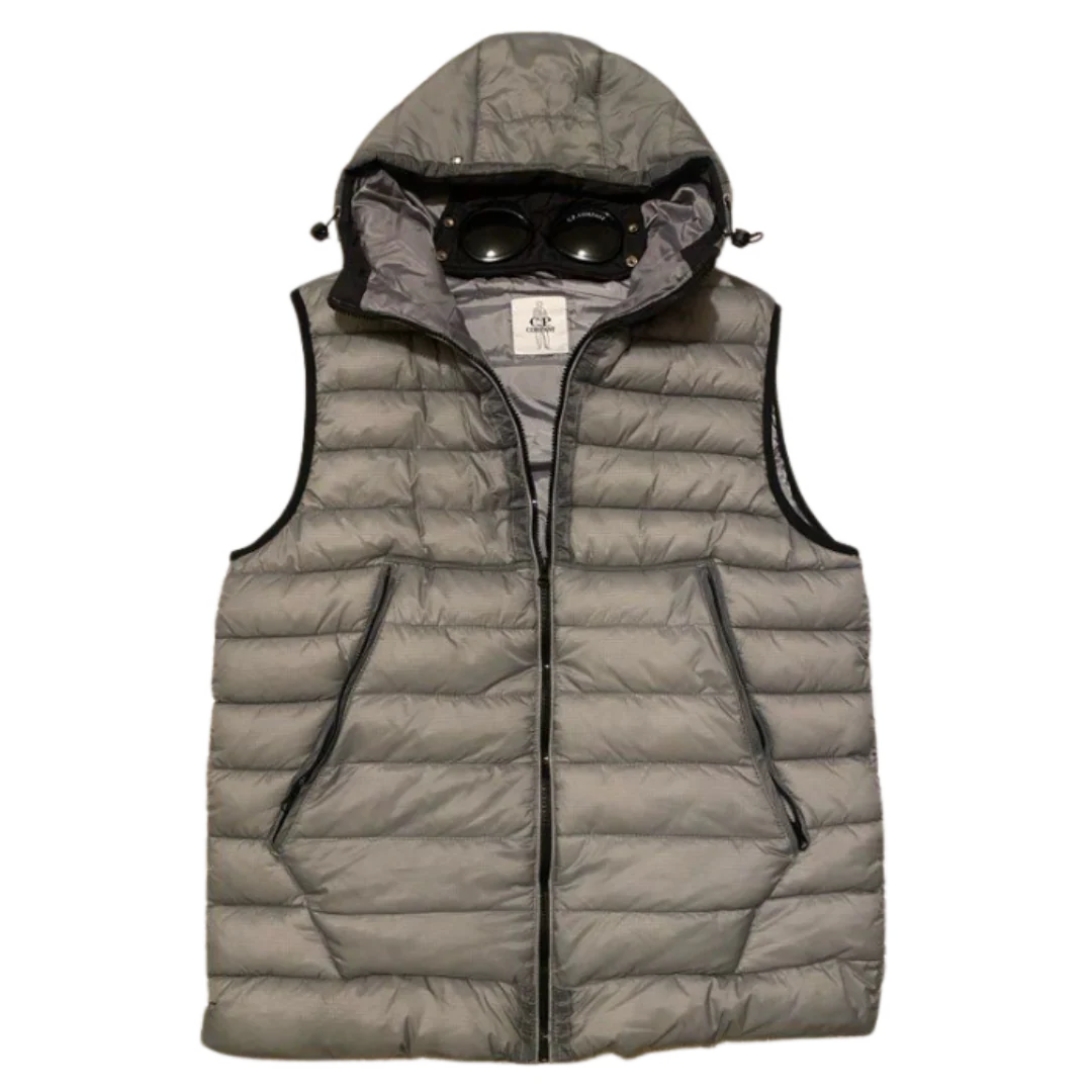 CP Company Hooded Vest Grey