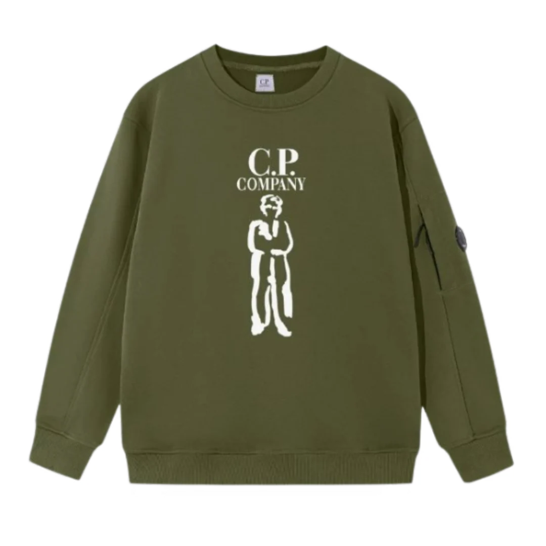 CP Company Sweater Olive Green