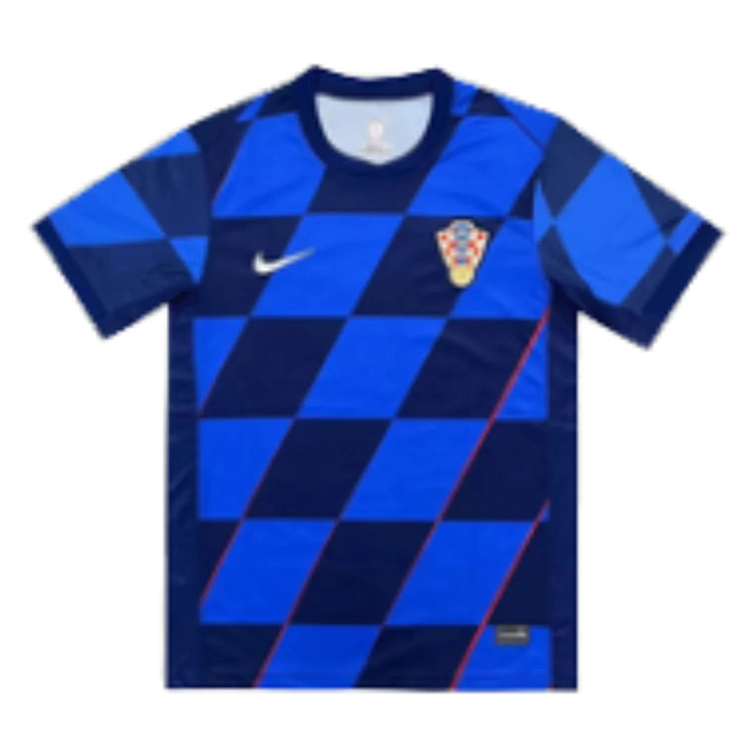 Croatia 2024 Away Jersey Blue