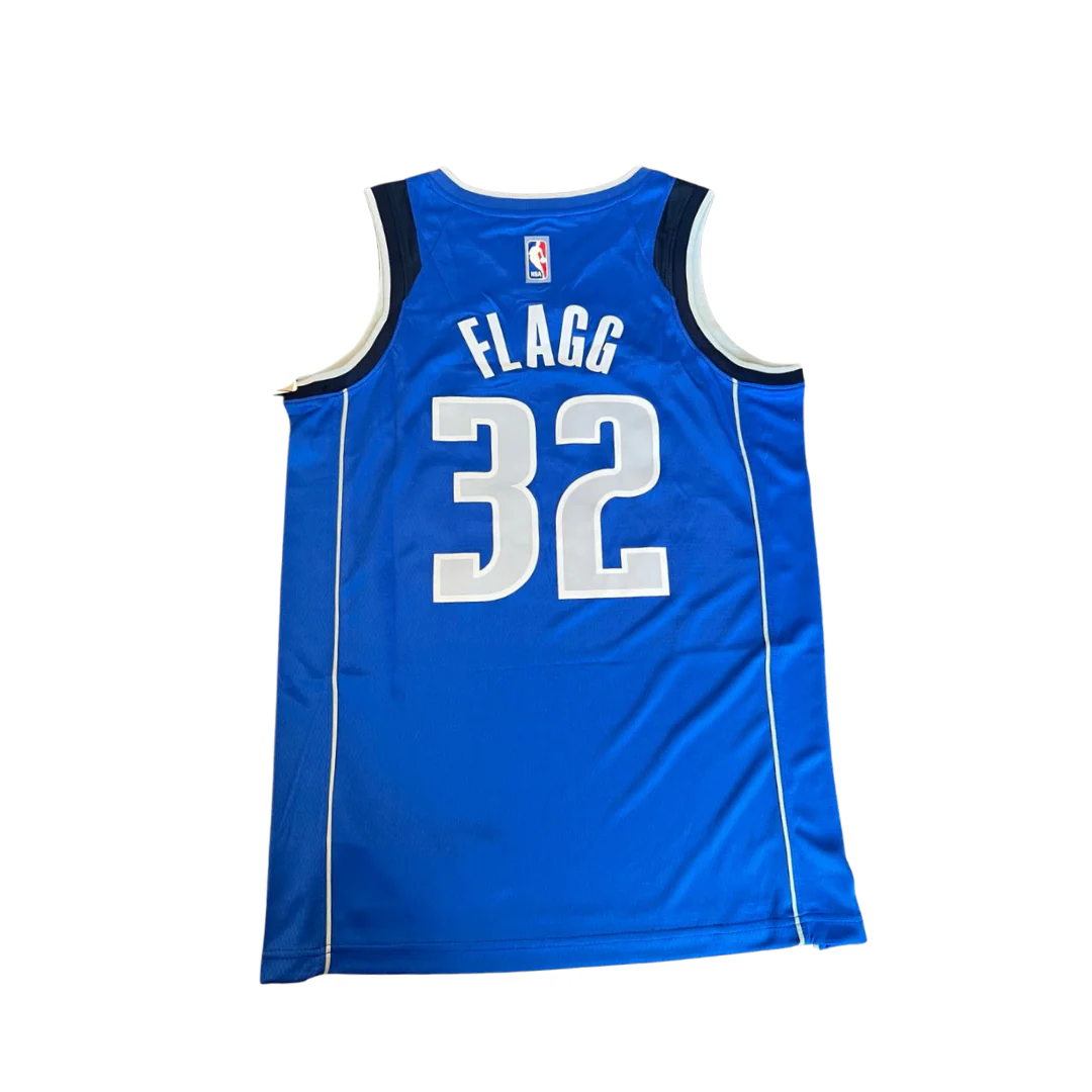 Dallas Mavericks Nike Icon Edition Swingman Jersey Blue 32 Flagg