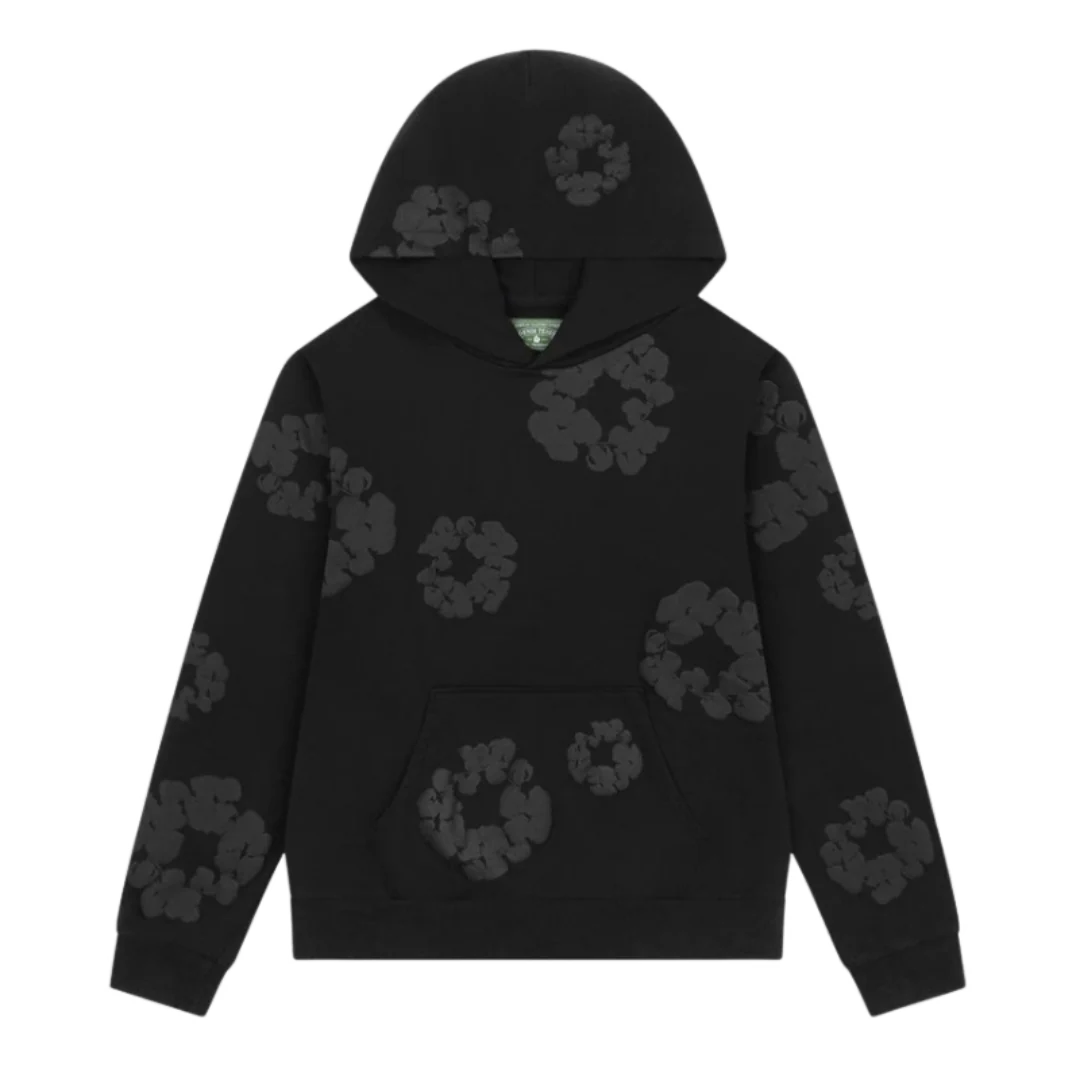 Denim Tears Hoodie Black & Grey