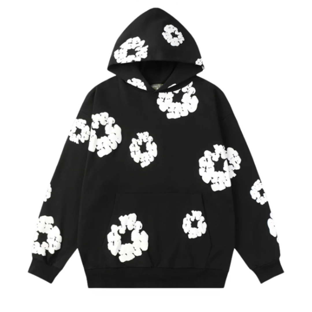 Denim Tears Hoodie Black & White
