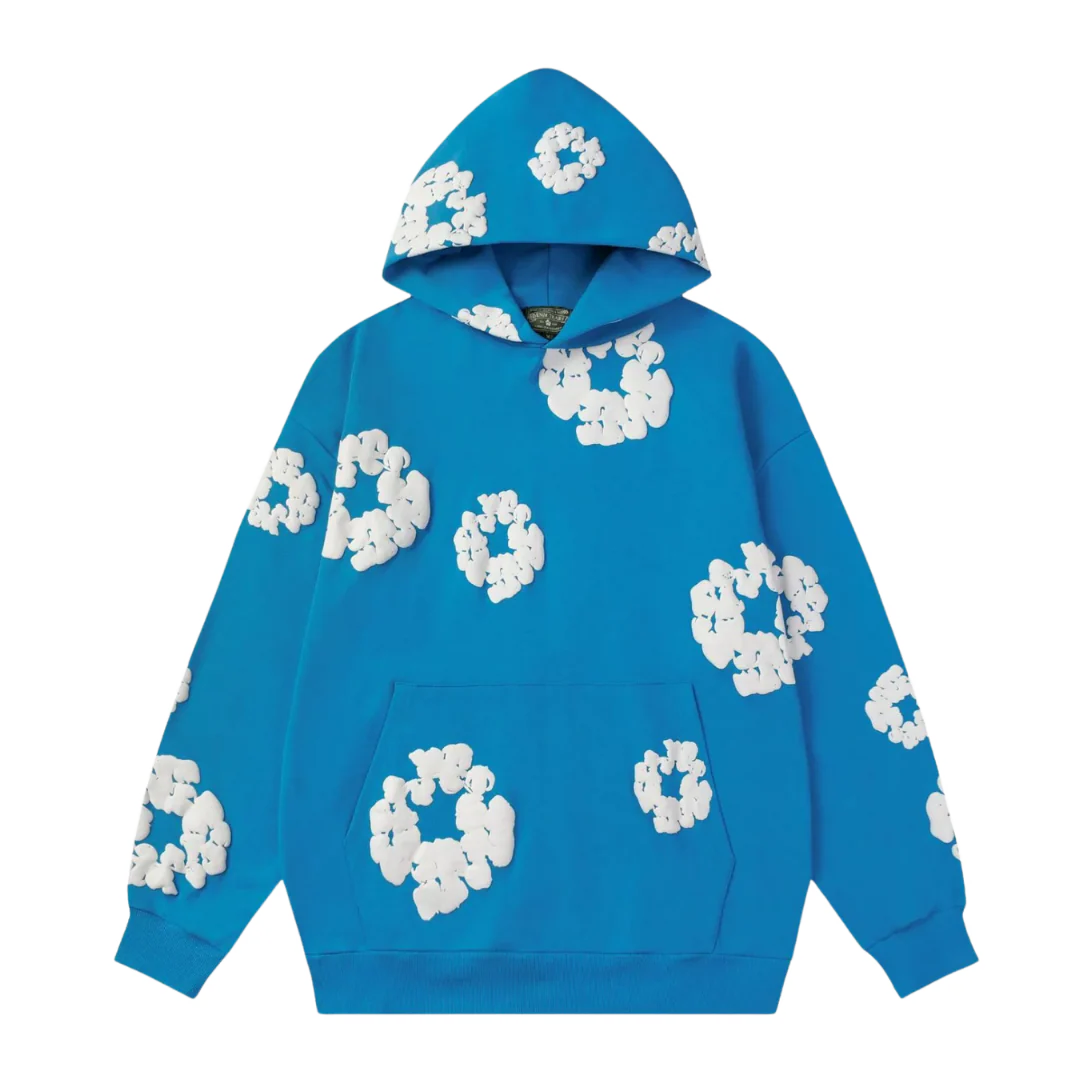 Denim Tears Hoodie Light Blue