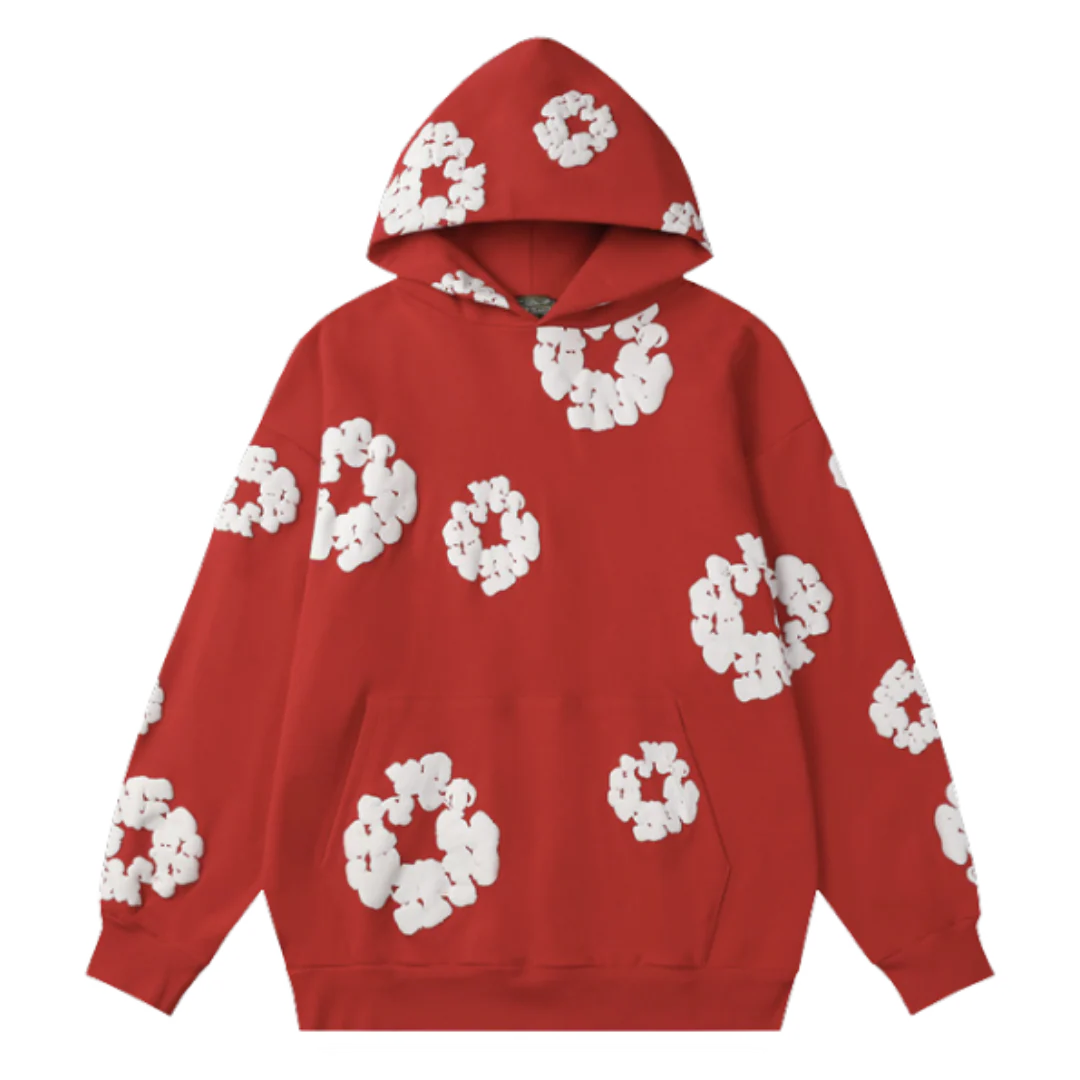 Denim Tears Hoodie Red