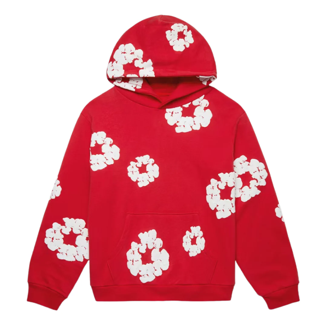 Denim Tears Hoodie Red
