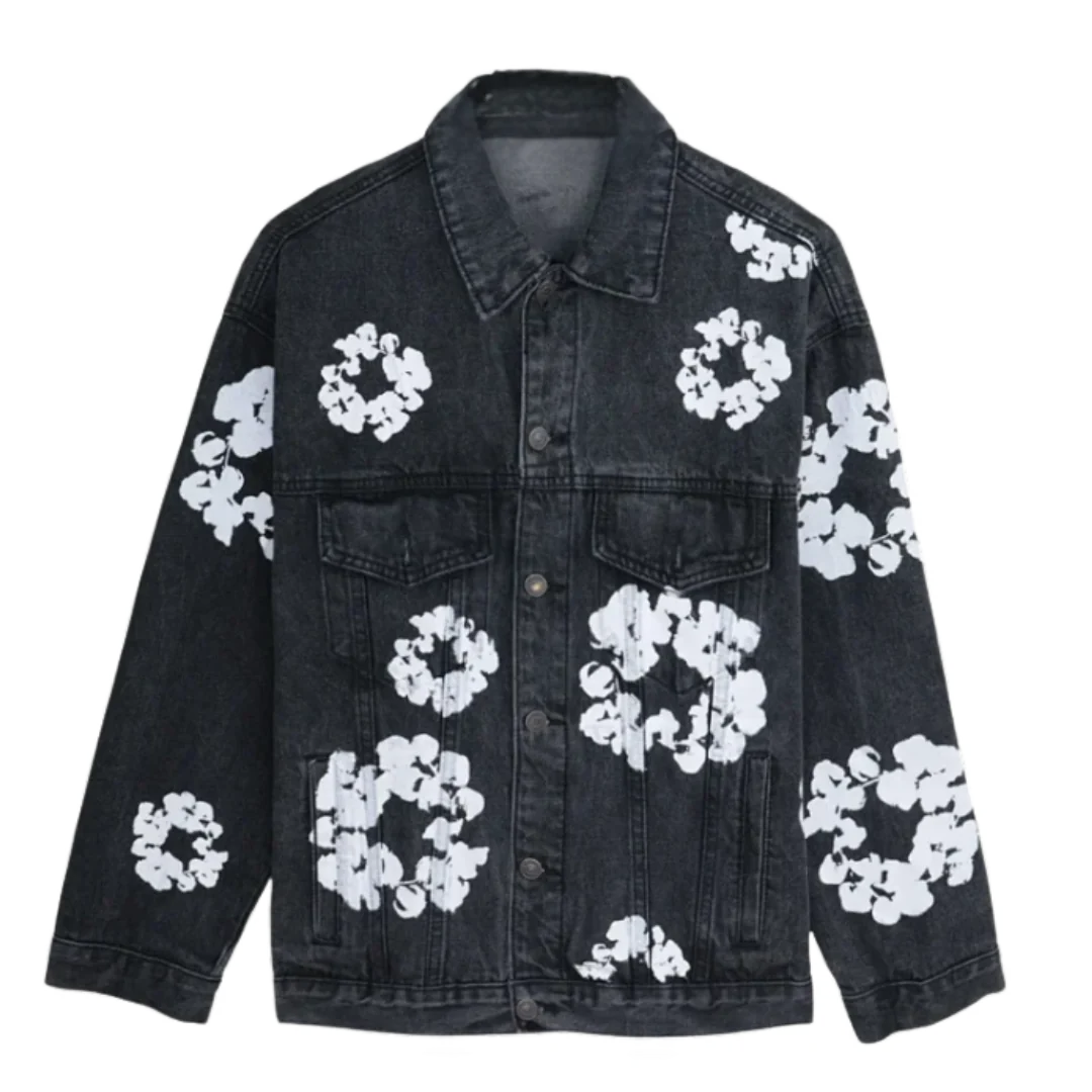Denim Tears Jeans Jacket Grey