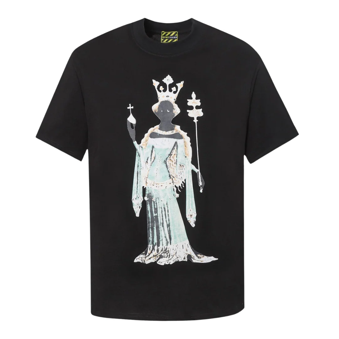 Denim Tears Queen T-Shirt Black