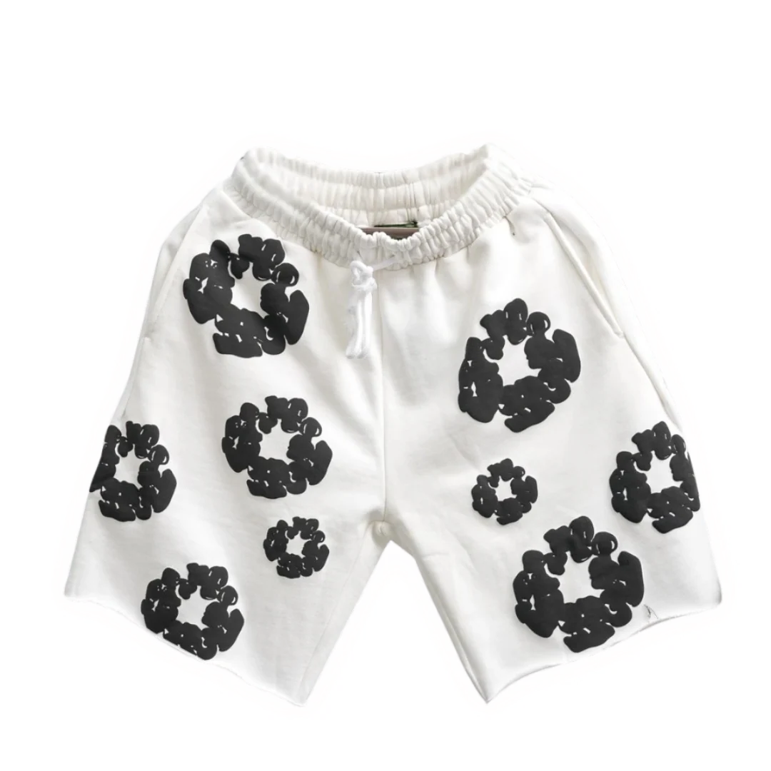 Denim Tears Shorts White & Black