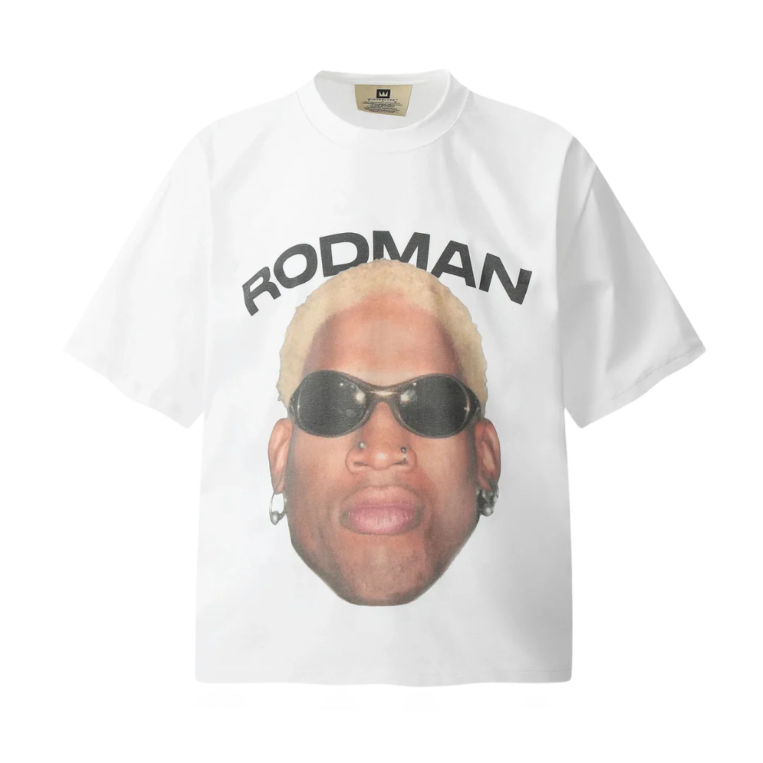 Dennis Rodman Graphic T-Shirt White