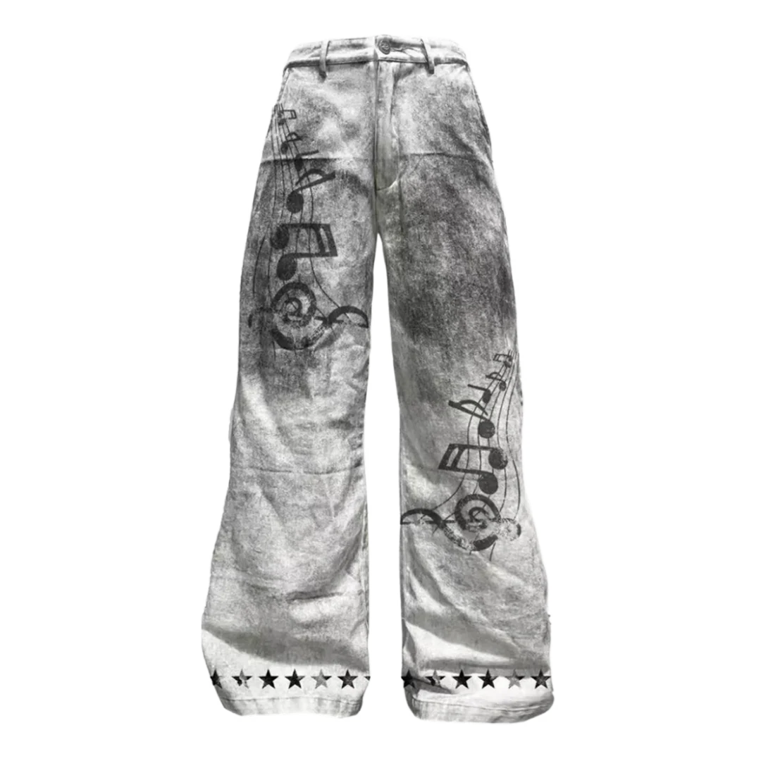 DETW 25SS "Note" Washed Casual Pants