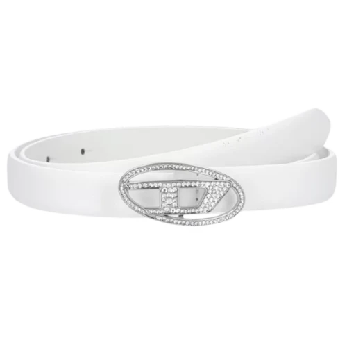 Diese B-1DR Belt White Glitter