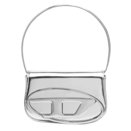 Diesel 1DR Shoulder Bag Silver
