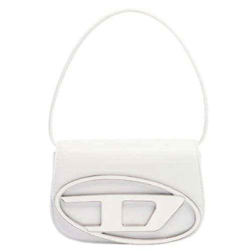 Diesel 1DR Shoulder Bag White