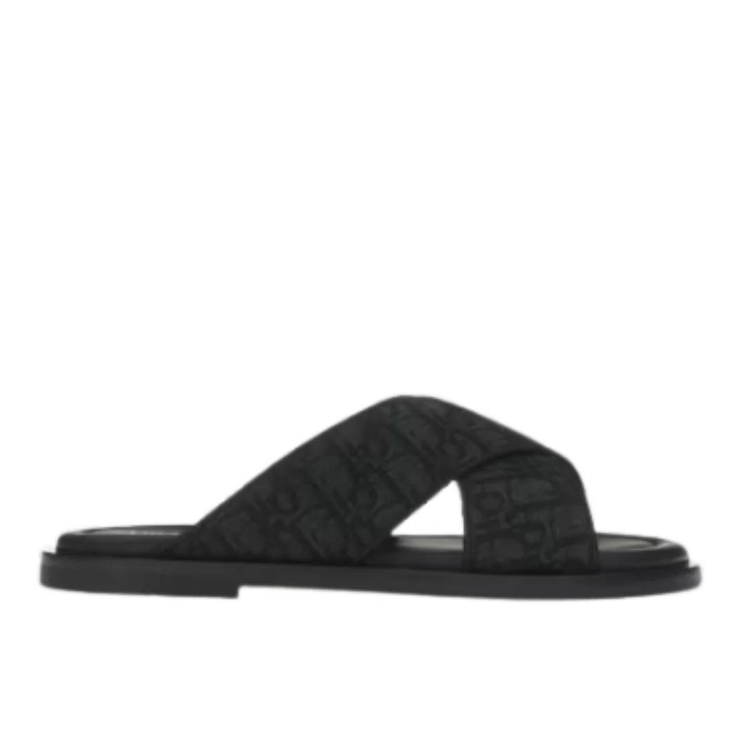 Dior Alias Oblique Sandals Black