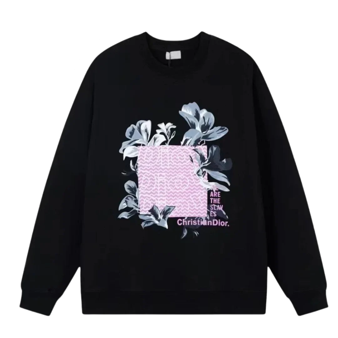 Dior Flower Sweater Black