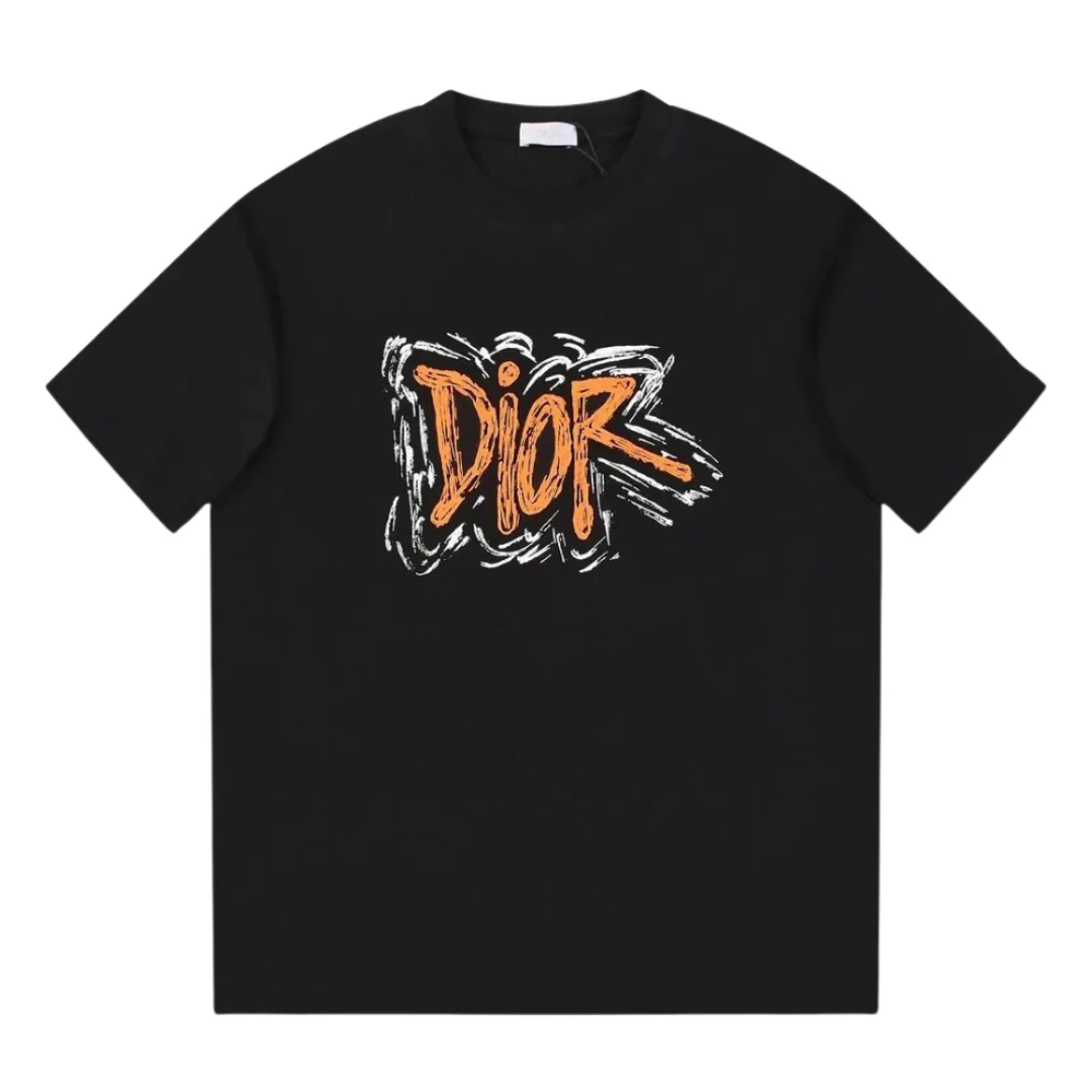 Dior For My Real Friends T-Shirt Black & Green