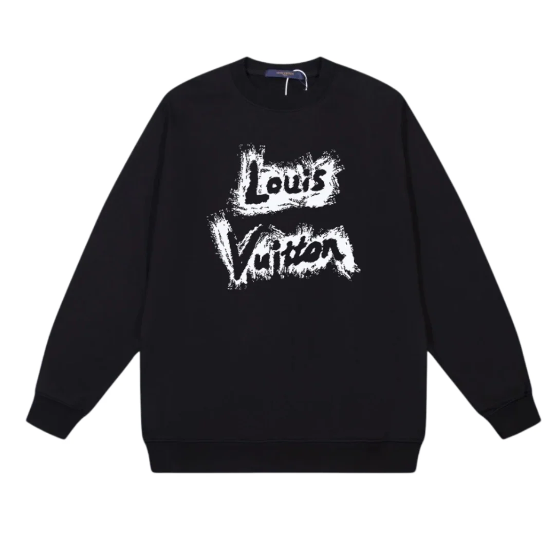 Dior Multi Color Print Sweater Black
