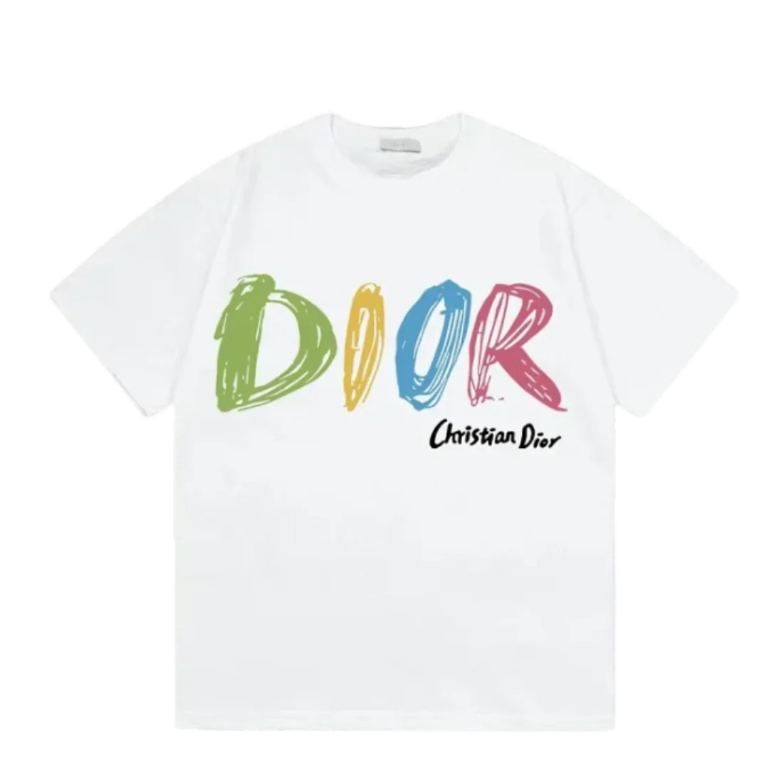Dior Multi Color T-Shirt White