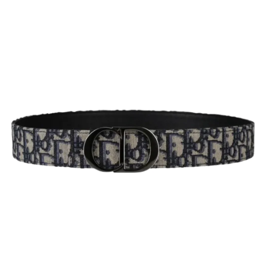 Dior Oblique Reversible Belt