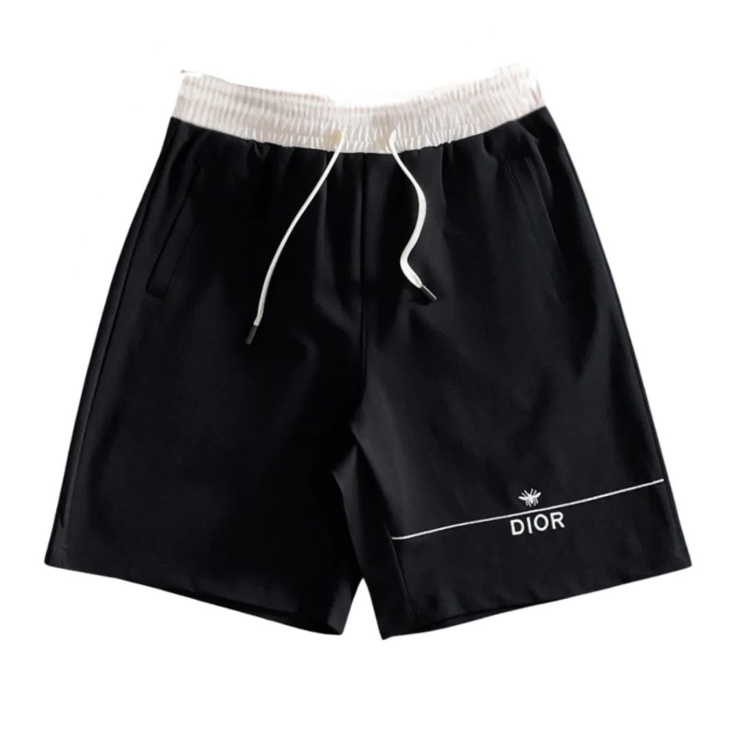 Dior Swimming Shorts Black & White