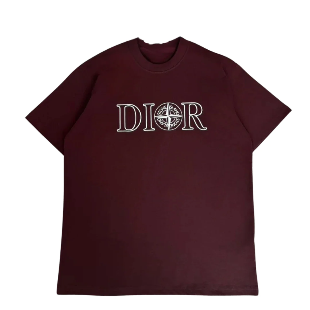 Dior x Stone Island T-Shirt Red