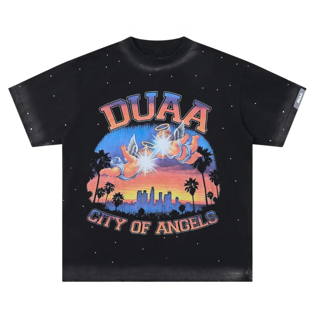 DUAA Cali T-Shirt Black