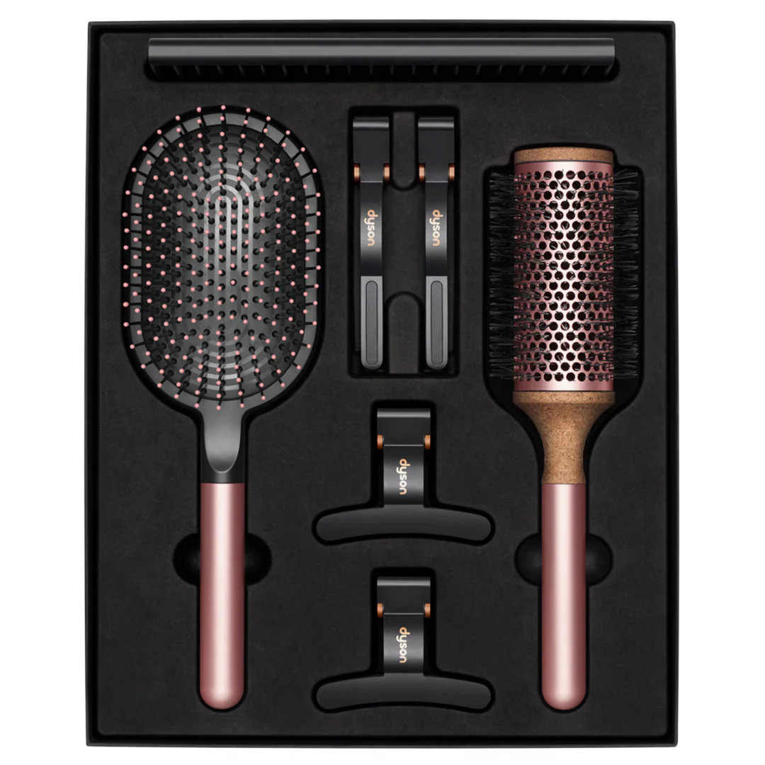 Dyson Supersonic Paddle Brush & Detangling Comb Rose Gold