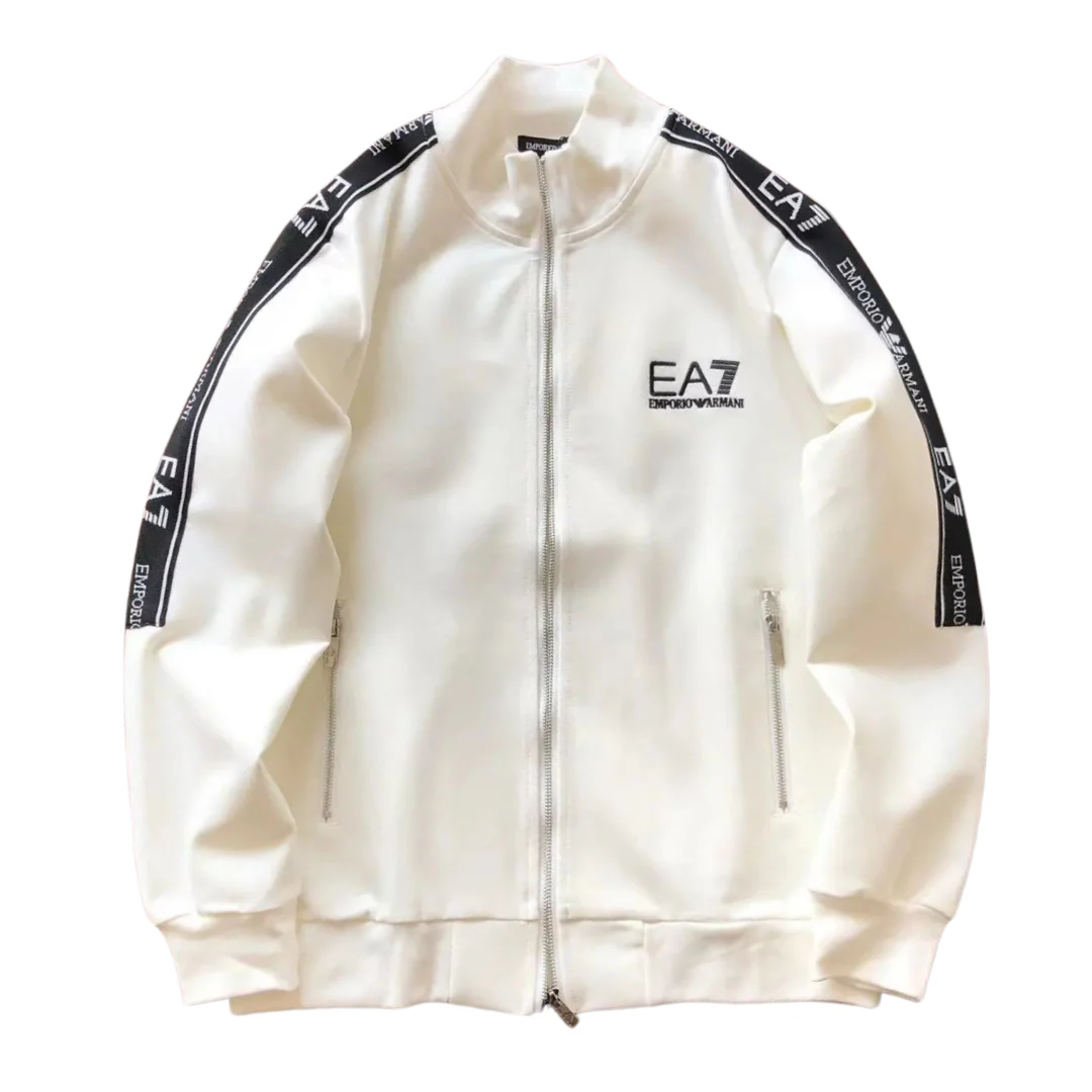 EA7 Sweatjacket White