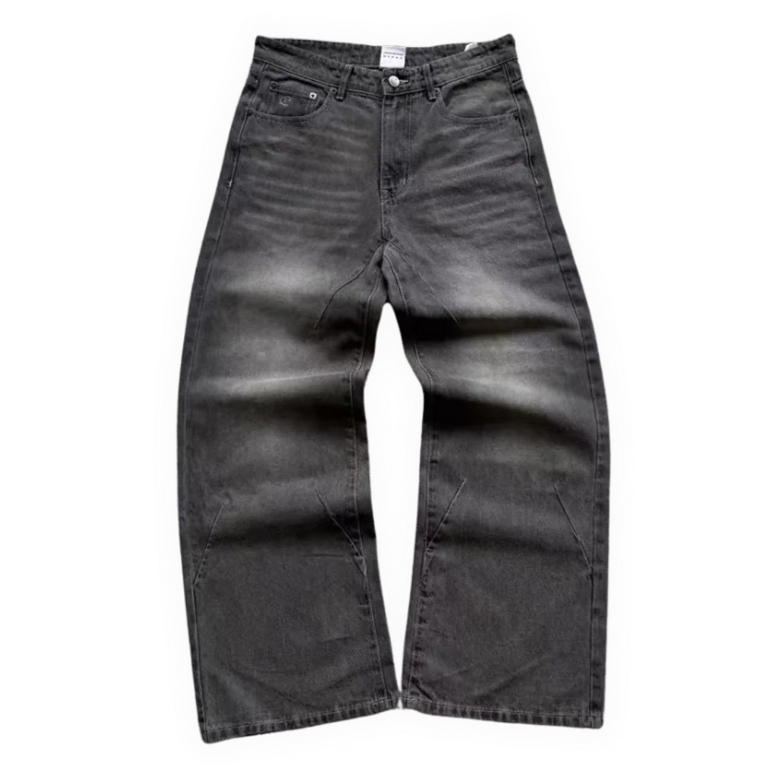 Elysian Japanese Clothing Denim Ash Grey