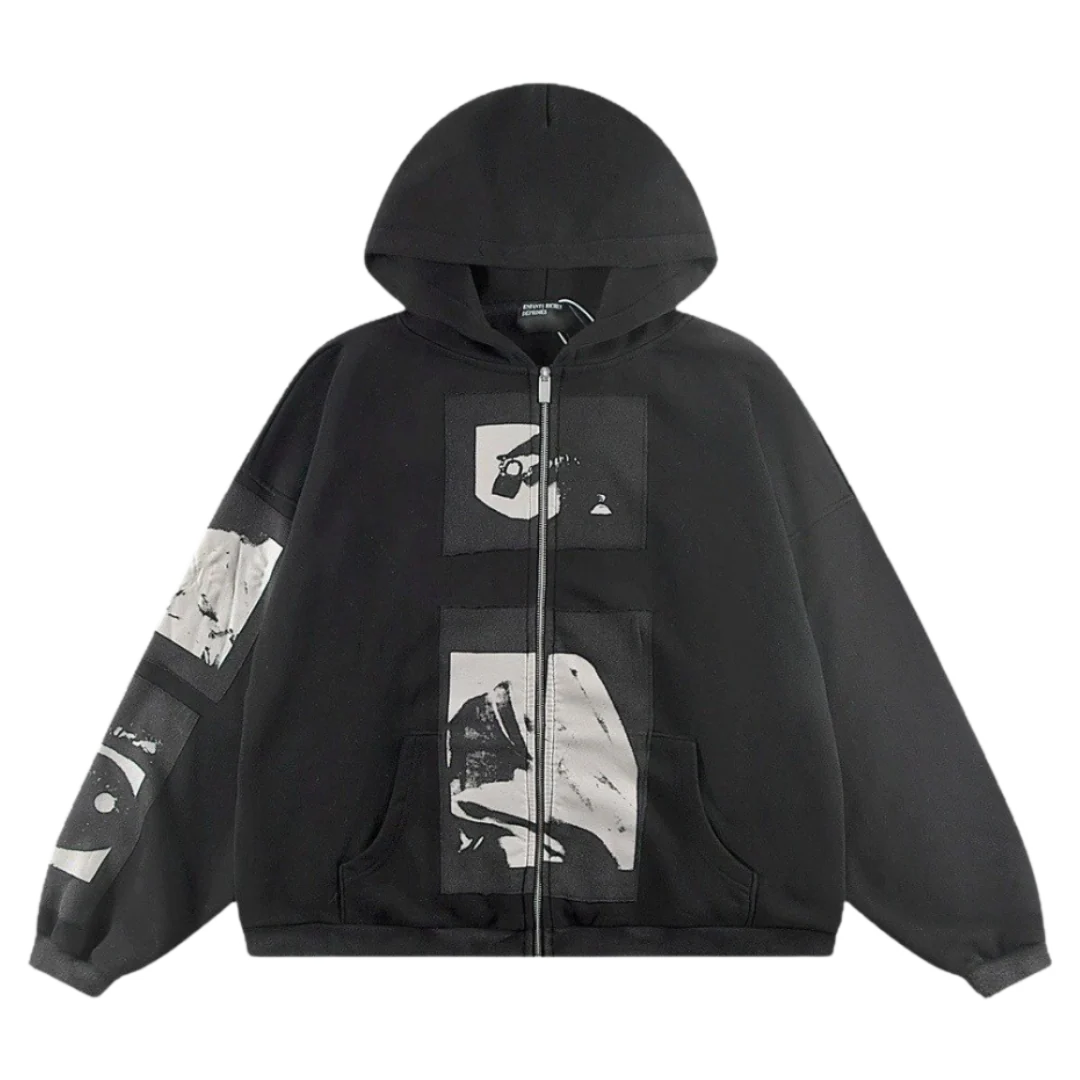Enfant Riche Deprimes Zipper Dark Grey