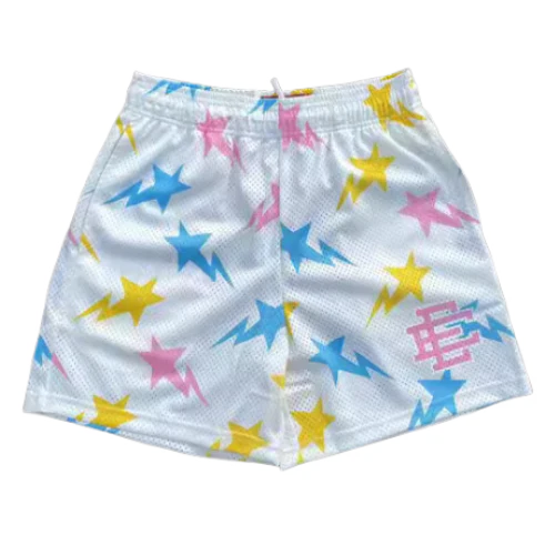 Eric Emmanuel X Bape Shorts White