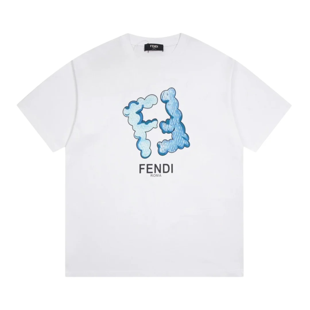 Fendi Big Logo T-Shirt White