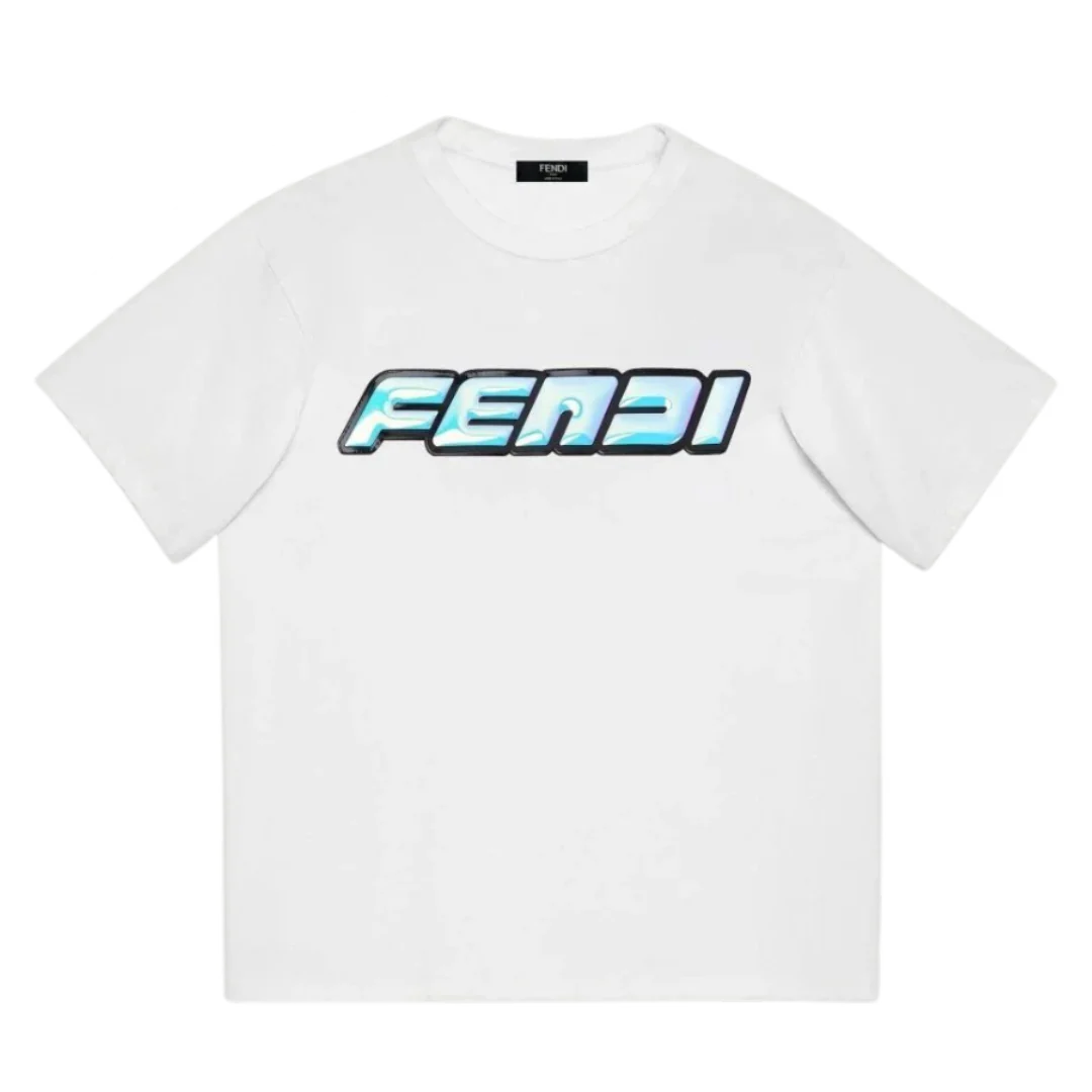 Fendi T-Shirt White & Blue