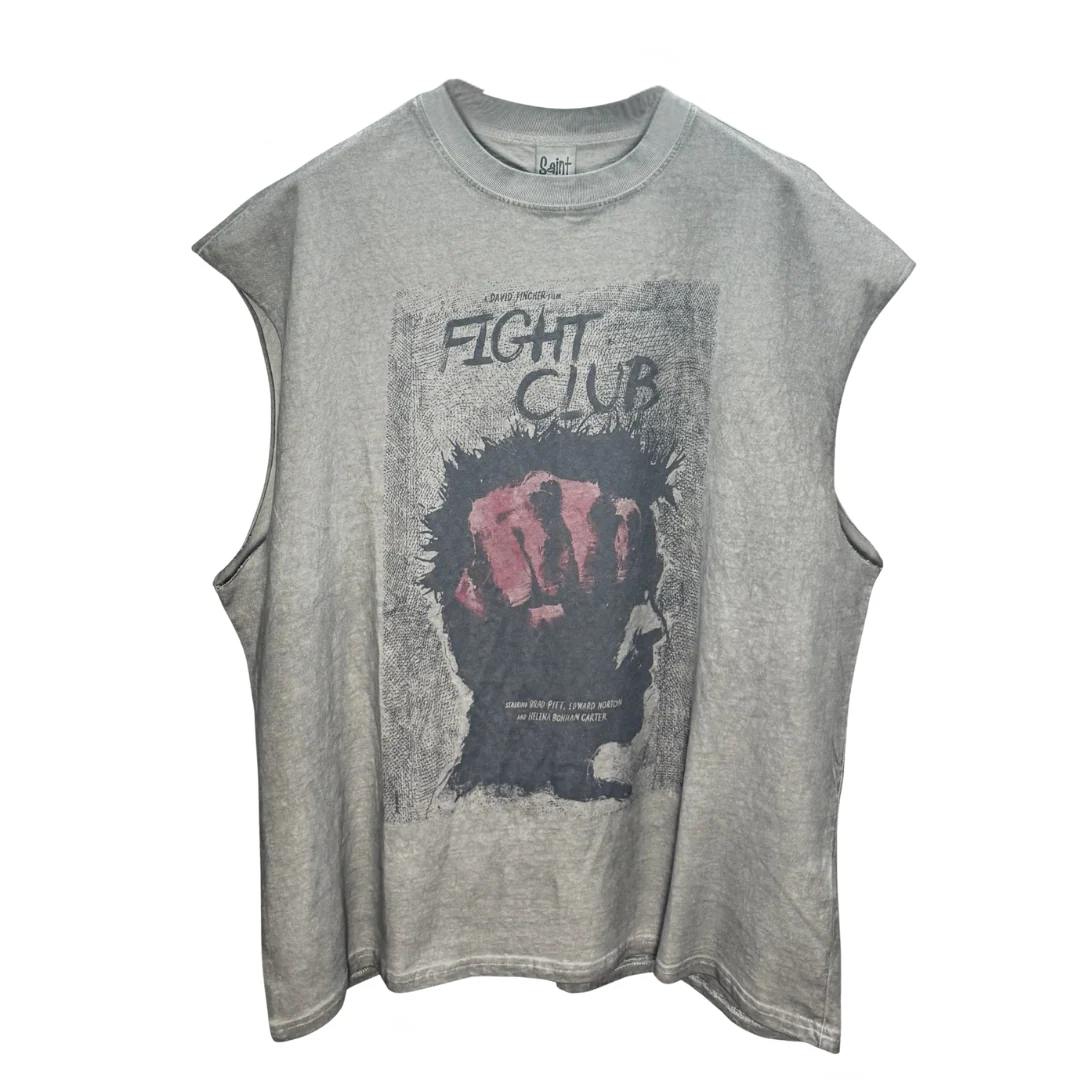 Fight Club Tanktop Grey