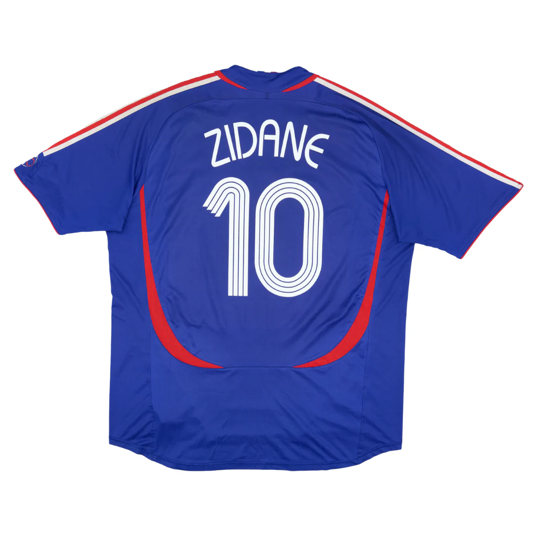 France 2006/07 Home Jersey "Nr.10 Zidane"