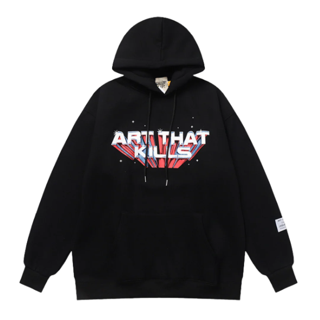 Gallery Dept. Art that Kills Hoodie Black