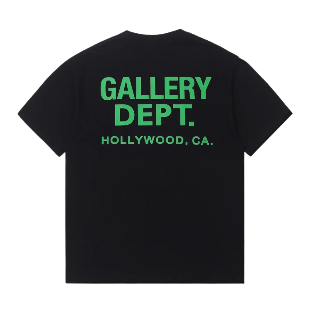 Gallery Dept. T-Shirt Black & Green