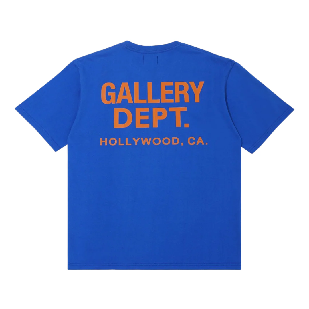 Gallery Dept. T-Shirt Blue & Orange